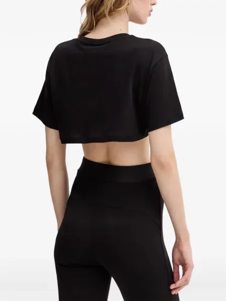 Decupat tricou Armani Exchange negru