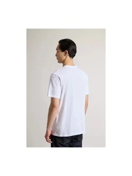 Tricou Woolrich alb