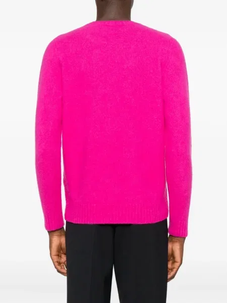 Džemper Drumohr s okruglim izrezom ružičasta