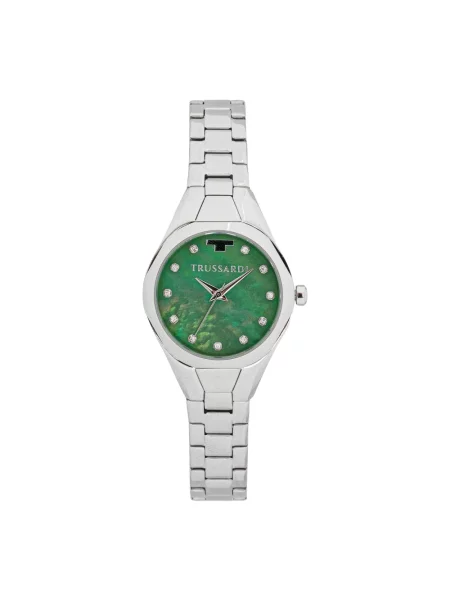 Trussardi zegarek METROPOLITAN srebrny szary