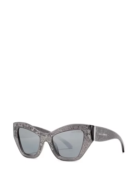 Γυαλιά ηλίου Dolce & Gabbana Eyewear με δαντέλα γκρι