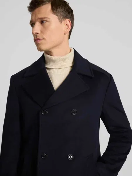 Płaszcz krój regular fit z mieszanki wełny model „BEALE” Joop! Collection