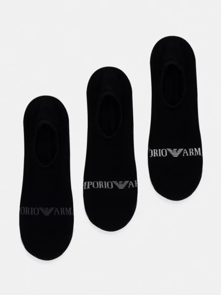 Nogavice Emporio Armani Underwear črna