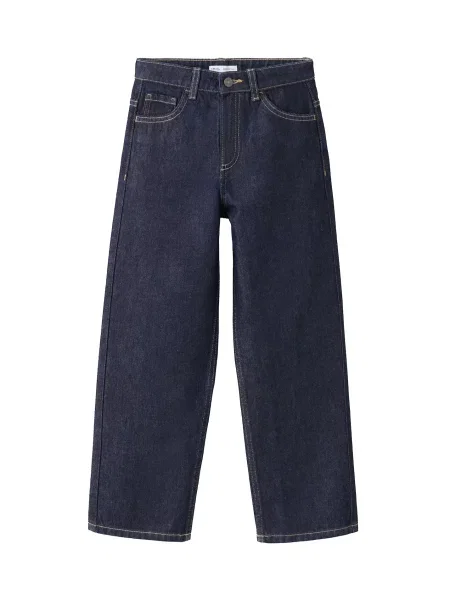 MANGO KIDS Jeans NOTTHING închis albastru