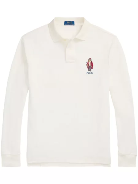 Polo Polo Ralph Lauren cu imagine cu dungi verde