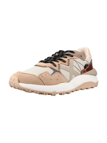 Sneakersy Munich zamszowe brązowe
