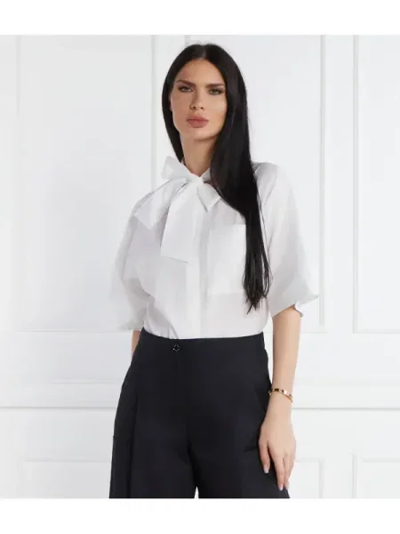 Marc Cain Cămașă | Oversize fit alb