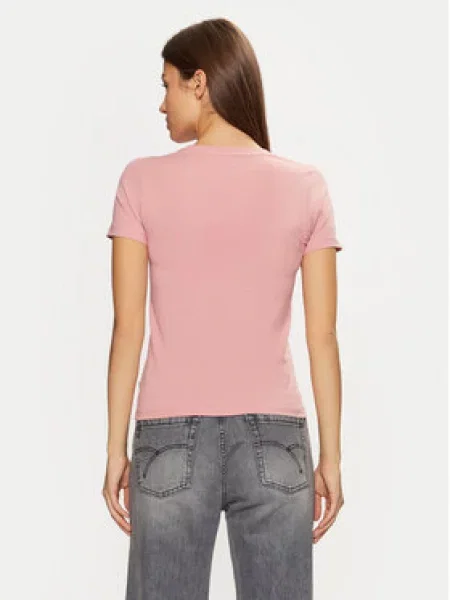 Guess Jeans Marškinėliai rožinė