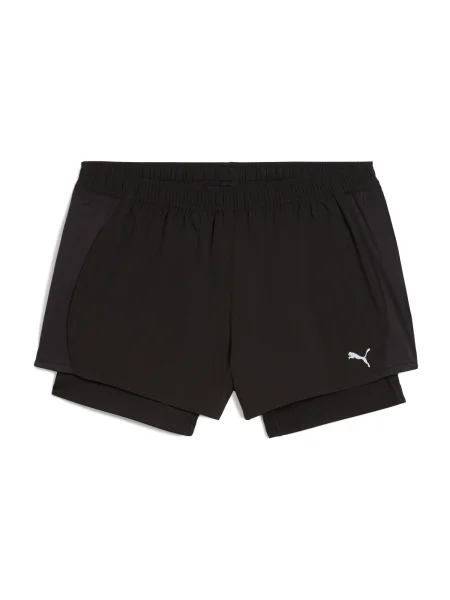 PUMA Športne hlače Velocity 3 črna bela