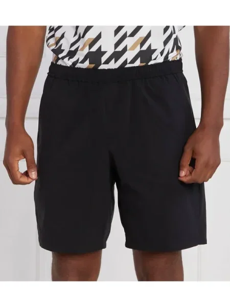 Pantaloni scurți Boss Green negru