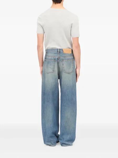 Blugi Mm6 Maison Margiela albastru