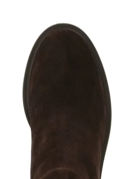Szarvasbőr csizma Stuart Weitzman barna