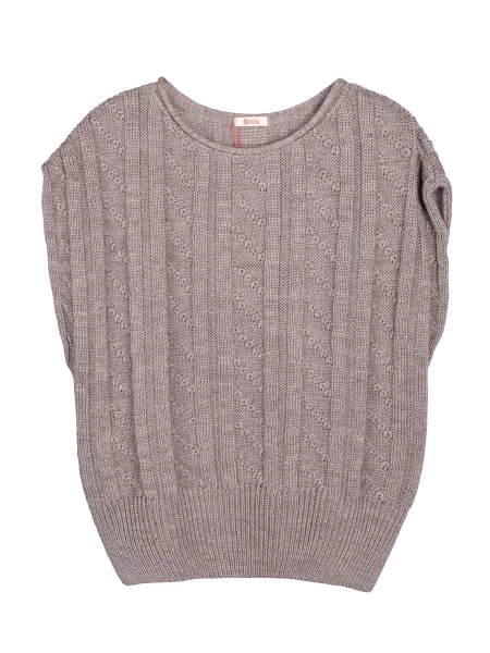 Жилет Nita мокко вовна/поліестер