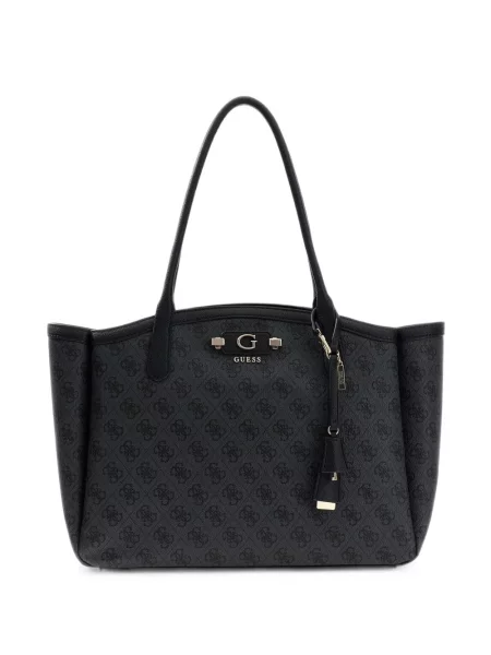 Geantă shopper Guess negru