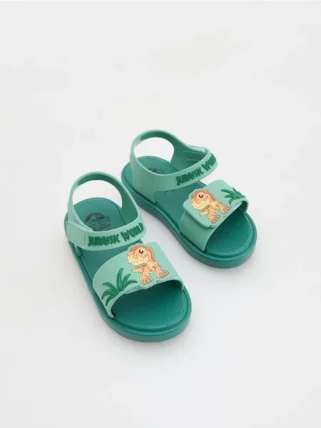 Сандалии Reserved зеленые