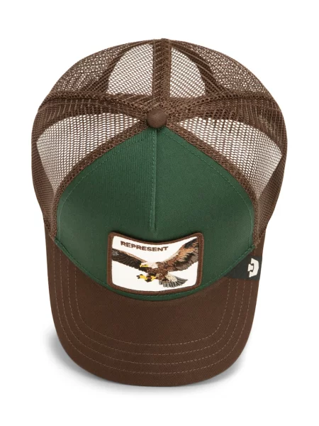 Goorin Bros шапка trucker Represent Eagle Trucker зелено