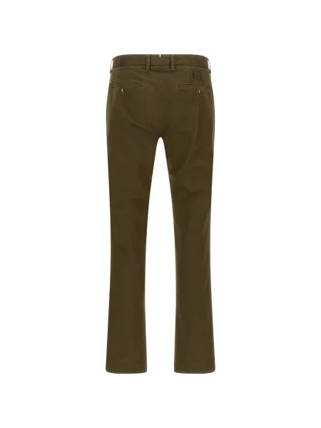 Pantaloni Incotex cu autograf verde
