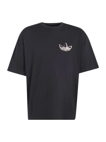 ADIDAS ORIGINALS Tričko Powder Tongue pudrová černá