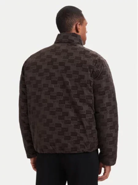 Zimní bunda Emporio Armani hnědá