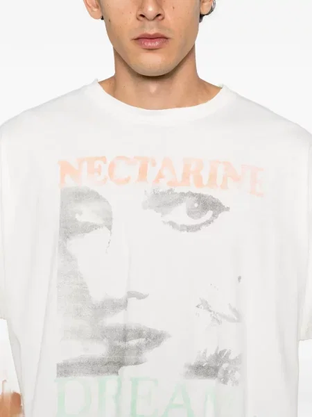 Tricou Eifles cu imagine alb