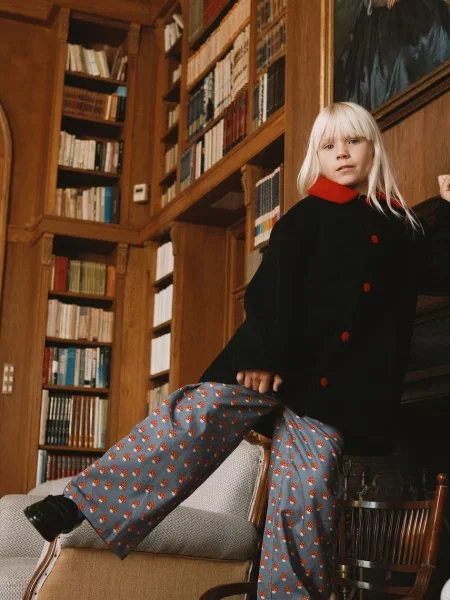 Tinycottons пальто дитяче вовняне WOOL COAT