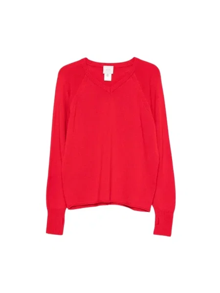 Sweter Alysi z kaszmiru czerwony