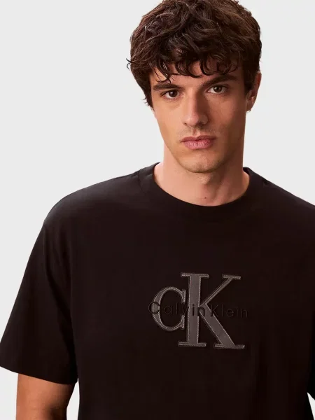 Футболка Calvin Klein Jeans чорна
