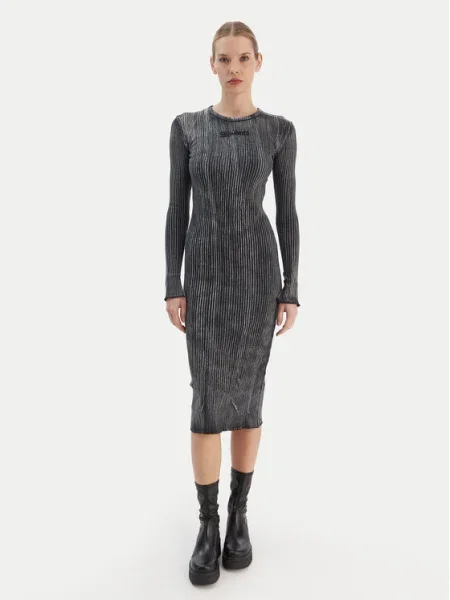 Karl Lagerfeld Jeans Rochie de zi gri