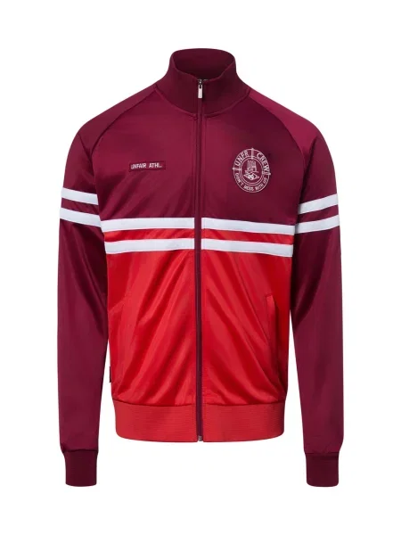 Bluza z kapturem Mężczyźni S czerwony