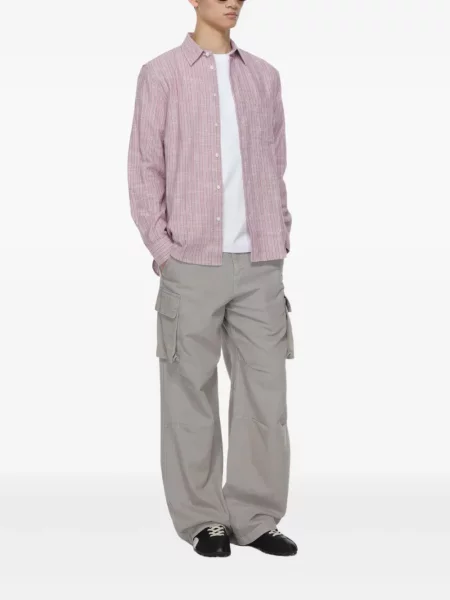 Риза Samsøe Samsøe на райета розово