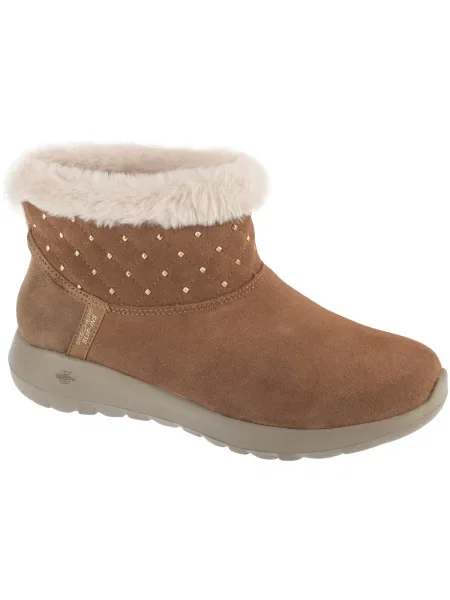 Pantofi Skechers maro