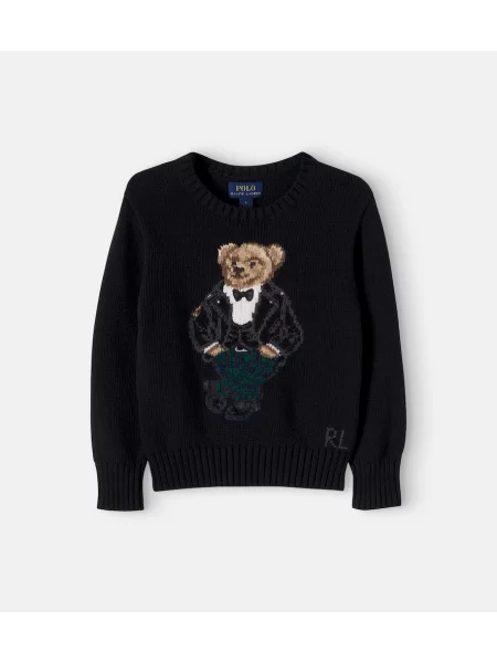 Gyerek pólóing Polo Ralph Lauren fekete