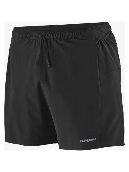Spodenki Patagonia Strider Pro 5 cali czarno-szare XS czarne