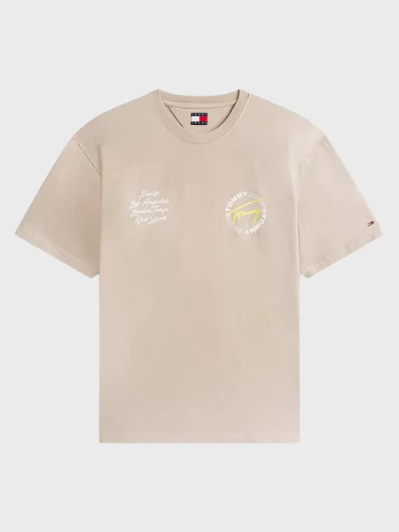Футболка Tommy Jeans бежева