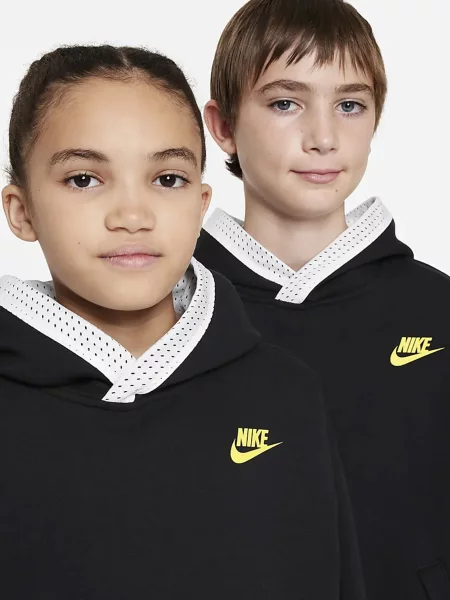 Детское худи Nike черное