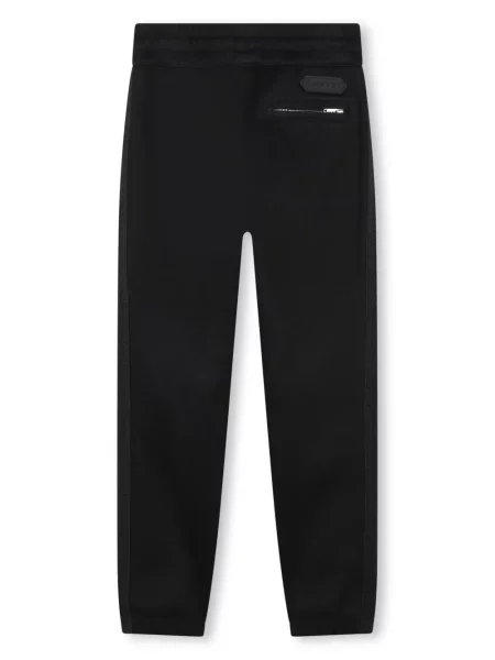 Spodnie dziecięce Lanvin Enfant czarne