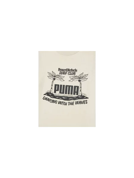 Puma Marškinėliai Graphic smėlio
