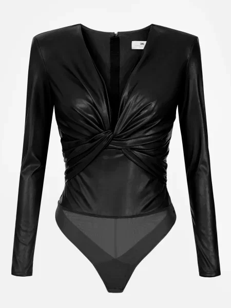 Боді Elisabetta Franchi чорне