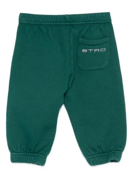 Spodnie dziecięce Etro zielone