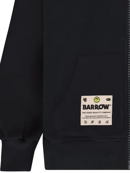 Bluza z kapturem dziecięca Barrow czarna