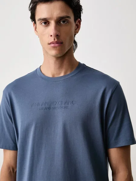 Póló Armani Exchange kék
