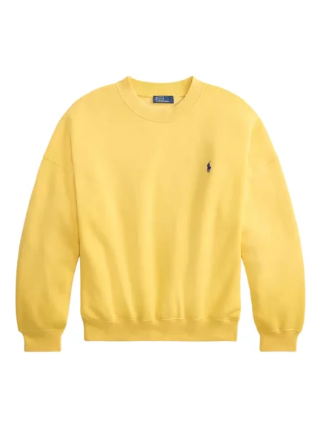 Ριγέ δερμάτινος κάλτσες Polo Ralph Lauren με κορδόνι μαύρο