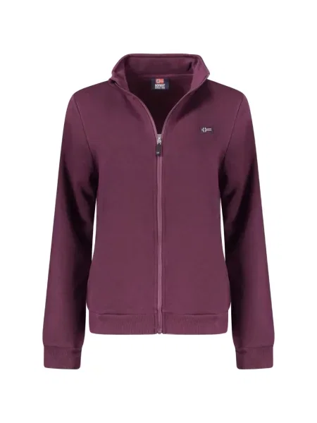 Hanorac cu fermoar Norwegian Rain violet