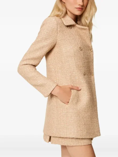 Palton Twinset cu paiete