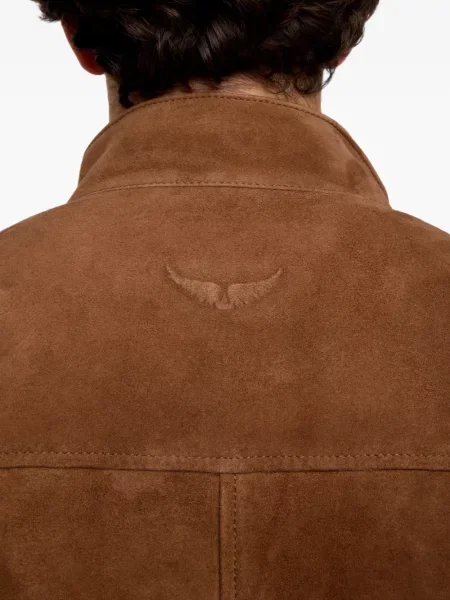 Велурено яке Zadig&voltaire кафяво