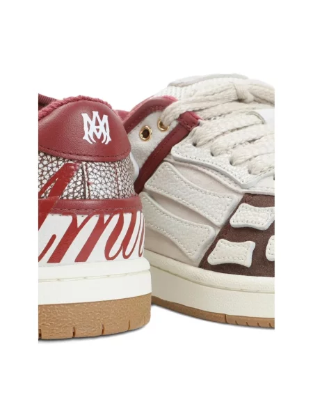 Sneakersy Amiri skórzane brązowe