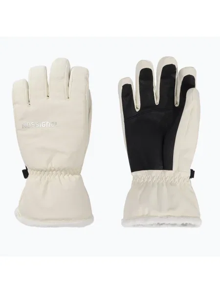 Mănuși de schi damă Rossignol Perfy G nature white alb