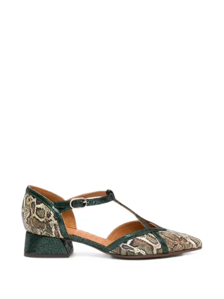 Pantofi cu toc Chie Mihara din piele cu imagine cu model piele de șarpe