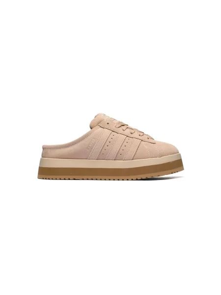 ADIDAS ORIGINALS Pantofle Campus béžová hnědé