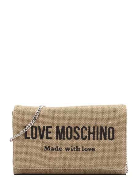 Love Moschino Geantă de umăr bej